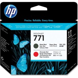 Cap Printare Original HP Matte Black/Chromatic Red, nr.771, pentru DesignJet Z6200, , (timbru verde 0.15 lei), "CE017A"