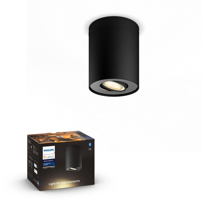 PLAFONIERA smart PHILIPS, LED, soclu GU10, putere 5 W, tip lumina alb, 350 lumeni, alimentare 220 - 230 V, "000008718696175514" 