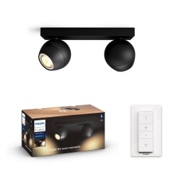PLAFONIERA smart PHILIPS, LED, soclu GU10, putere 5 W x 2, tip lumina alb, 700 lumeni, alimentare 220 - 230 V, "0000087186961756