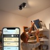 PLAFONIERA smart PHILIPS, LED, soclu GU10, putere 5 W x 2, tip lumina alb, 700 lumeni, alimentare 220 - 230 V, "0000087186961756