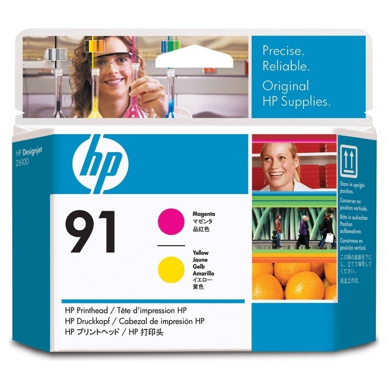 Cap Printare Original HP Magenta/Yellow, nr.91, pentru DesignJet Z6100, , (timbru verde 0.15 lei), "C9461A"