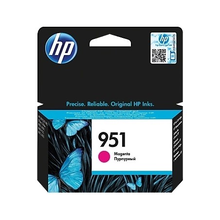 Cartus Cerneala Original HP Magenta, nr.951, pentru OfficeJet Pro 251|276|8100|8600, , (timbru verde 0.15 lei), "CN051AE"