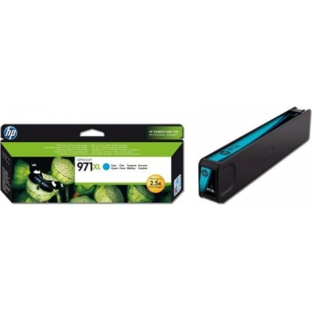 Cartus Cerneala Original HP Cyan, nr.971XL, pentru OfficeJet X476|576|451|551, , (timbru verde 0.15 lei), "CN626AE"