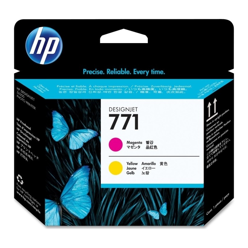 Cap Printare Original HP Magenta/Yellow, nr.771, pentru DesignJet Z6200, , (timbru verde 0.15 lei), "CE018A"