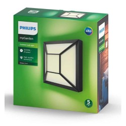 APLICA exterior PHILIPS, LED, soclu integrat, putere 12 W, tip lumina alb, 1200 lumeni, alimentare 220 - 230 V, "000008718696165