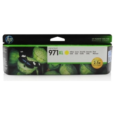 Cartus Cerneala Original HP Yellow, nr.971XL, pentru OfficeJet X476|576|451|551, , (timbru verde 0.15 lei), "CN628AE"