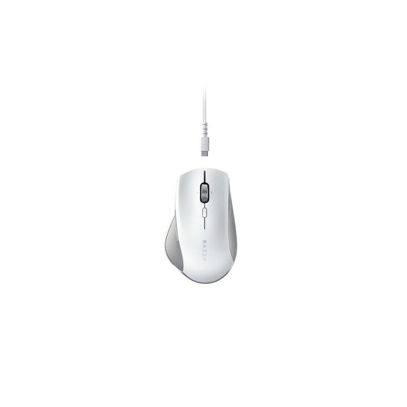 MOUSE RAZER, "Pro Click", PC sau NB, wireless, 2.4GHz, optic, 16000 dpi, butoane/scroll 8/1, butoane programabile, alb, "RZ01-02