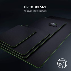 Mouse PAD RAZER, "Gigantus 2", gaming, cauciuc &amp; material textil, 360x275x3 mm, negru, "RZ02-03330200-R3M1"