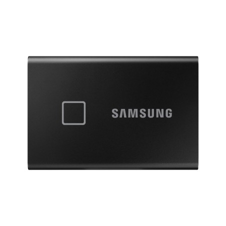 SSD extern SAMSUNG T7 Touch, 2 TB, USB Type C, 3D Nand TLC, R/W: 1050 MB/s, "MU-PC2T0K/WW" (timbru verde 0.18 lei)