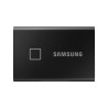 SSD extern SAMSUNG T7 Touch, 2 TB, USB Type C, 3D Nand TLC, R/W: 1050 MB/s, "MU-PC2T0K/WW" (timbru verde 0.18 lei)