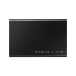 SSD extern SAMSUNG T7 Touch, 2 TB, USB Type C, 3D Nand TLC, R/W: 1050 MB/s, "MU-PC2T0K/WW" (timbru verde 0.18 lei)