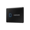 SSD extern SAMSUNG T7 Touch, 2 TB, USB Type C, 3D Nand TLC, R/W: 1050 MB/s, "MU-PC2T0K/WW" (timbru verde 0.18 lei)