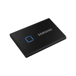 SSD extern SAMSUNG T7 Touch, 2 TB, USB Type C, 3D Nand TLC, R/W: 1050 MB/s, "MU-PC2T0K/WW" (timbru verde 0.18 lei)
