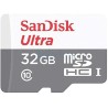 CARD MicroSD SANDISK, 32 GB, MicroSD, clasa 10, standard UHS-I U1, "SDSQUNR-032G-GN3MN" (timbru verde 0.03 lei)