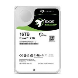 HDD SEAGATE 16 TB, Exos, 7.200 rpm, buffer 256 MB, S-ATA 3, pt. server, "ST16000NM001G"