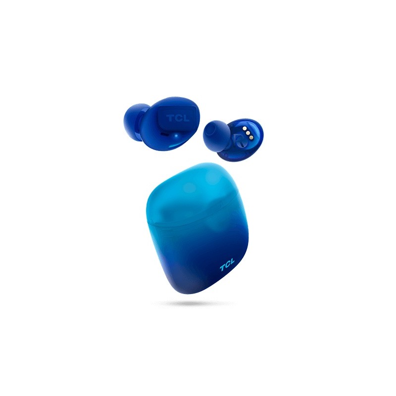 CASTI TCL, wireless, intraauriculare - butoni, utilizare smartphone, microfon pe casca, conectare prin Bluetooth 5.0, albastru, 