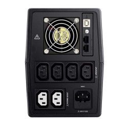 UPS Tecnoware "ERA PLUS", Line int., mini Tower, AVR, IEC x 6, back-up 10 - 90 min. "FGCERAPL2602IEC" (timbru verde 11 lei)
