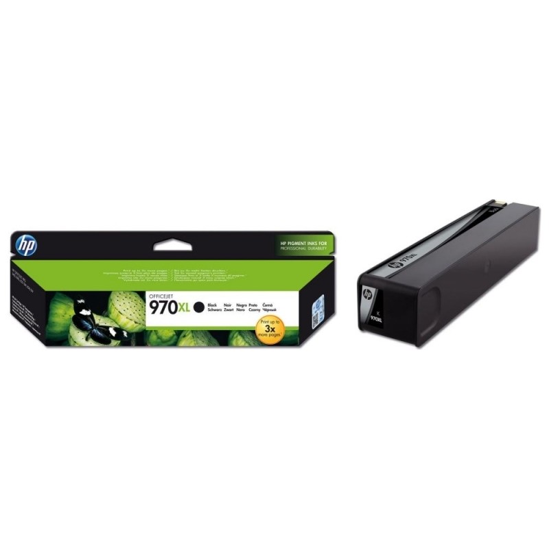Cartus Cerneala Original HP Black, nr.970XL, pentru OfficeJet X476|576|451|551, , (timbru verde 0.15 lei), "CN625AE"