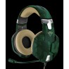 CASTI TRUST, "GXT 322C Carus", cu fir, gaming, utilizare multimedia, microfon pe brat, conectare prin Jack 3.5 mm x 2, verde, "T