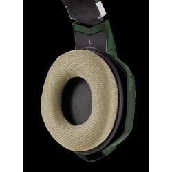 CASTI TRUST, "GXT 322C Carus", cu fir, gaming, utilizare multimedia, microfon pe brat, conectare prin Jack 3.5 mm x 2, verde, "T