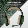 CASTI TRUST, "GXT 322C Carus", cu fir, gaming, utilizare multimedia, microfon pe brat, conectare prin Jack 3.5 mm x 2, verde, "T