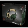 CASTI TRUST, "GXT 322C Carus", cu fir, gaming, utilizare multimedia, microfon pe brat, conectare prin Jack 3.5 mm x 2, verde, "T