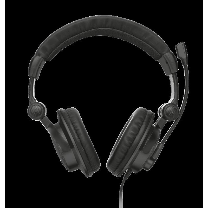 CASTI TRUST, "Como", cu fir, standard, utilizare multimedia, microfon pe brat, conectare prin Jack 3.5 mm, negru, "TR-21658", (t