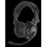 CASTI TRUST, "Como", cu fir, standard, utilizare multimedia, microfon pe brat, conectare prin Jack 3.5 mm, negru, "TR-21658", (t