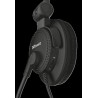 CASTI TRUST, "Como", cu fir, standard, utilizare multimedia, microfon pe brat, conectare prin Jack 3.5 mm, negru, "TR-21658", (t