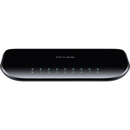 SWITCH TP-LINK  8 porturi Gigabit, carcasa plastic TL-SG1008D (timbru verde 2 lei)