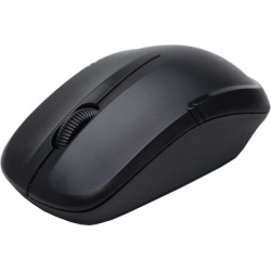 MOUSE DELUX, PC sau NB, wireless, 2.4GHz, optic, 1000 dpi, butoane/scroll 3/1, , negru, "M136GX" (timbru verde 0.18 lei)