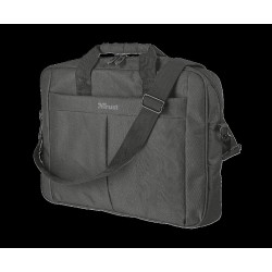 GEANTA &amp; RUCSACURI TRUST, pt. notebook de max. 16 inch, 1 compartiment, buzunar frontal, poliester, negru, "TR-21551"