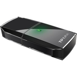 ADAPTOR RETEA TP-LINK AC600, extern wireless 2.4 GHz | 5 GHz, USB 2.0, port, 433 Mbps, antena interna x 1, "Archer T2U" (timbru 