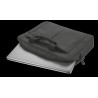 GEANTA &amp; RUCSACURI TRUST, pt. notebook de max. 16 inch, 1 compartiment, buzunar frontal, poliester, negru, "TR-21551"