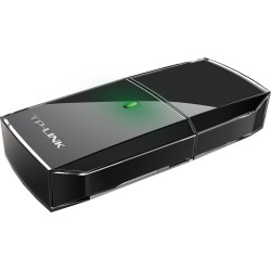 ADAPTOR RETEA TP-LINK AC600, extern wireless 2.4 GHz | 5 GHz, USB 2.0, port, 433 Mbps, antena interna x 1, "Archer T2U" (timbru 