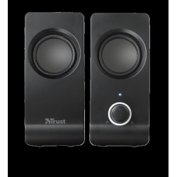BOXE TRUST, 2.O, "Remo", 2 x 8 W, cu fir, Jack 3.5mm, USB, "TR-17595" (timbru verde 2.00 lei)
