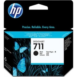 Cartus Cerneala Original HP Black, nr.711, pentru DesignJet T120|T520,38ml , (timbru verde 0.15 lei), "CZ129A"