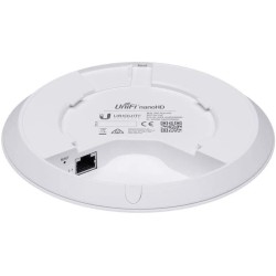 ACCESS Point Ubiquiti wireless "UniFi UAP Nano HD" interior 1733 Mbps, port 10/100/1000 x 1, antena interna x 4, PoE, 2.4 - 5 GH