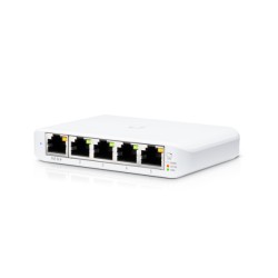 SWITCH PoE UBIQUITI, port Gigabit x 5, SFP nu, managed, carcasa plastic, "USW-FLEX-MINI" (timbru verde 2 lei)
