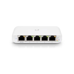 SWITCH PoE UBIQUITI, port Gigabit x 5, SFP nu, managed, carcasa plastic, "USW-FLEX-MINI" (timbru verde 2 lei)