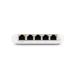 SWITCH PoE UBIQUITI, port Gigabit x 5, SFP nu, managed, carcasa plastic, "USW-FLEX-MINI" (timbru verde 2 lei)