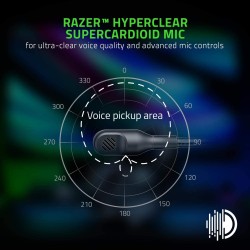 CASTI RAZER - gaming, "BlackShark V2", wireless, cu fir,gaming,utilizare multimedia,mic pe brat,detasabil,conectare 2.4GHz (WiFi