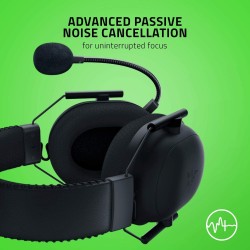 CASTI RAZER - gaming, "BlackShark V2", wireless, cu fir,gaming,utilizare multimedia,mic pe brat,detasabil,conectare 2.4GHz (WiFi