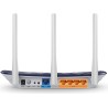 ROUTER TP-LINK wireless  750Mbps, 4 porturi 10/100Mbps, 3 antene externe, Dual Band AC750 "Archer C20"/ 835010 (timbru verde 0.8