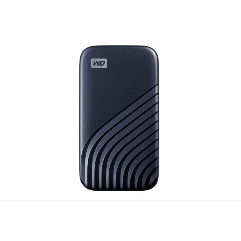 SSD extern WD My Passport, 2 TB, USB 3.2, R/W: 1000 MB/s, "WDBAGF0020BBL-WESN" (timbru verde 0.18 lei)