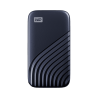 SSD extern WD My Passport, 500 GB, USB 3.2, R/W: 1000 MB/s, "WDBAGF5000ABL-WESN" (timbru verde 0.18 lei)