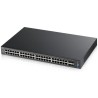 SWITCH ZYXEL, porturi Gigabit x 48, SFP+ x 4, managed, rackabil,  carcasa metalica, "XGS2210-52-EU0101F" (timbru verde 2 lei)