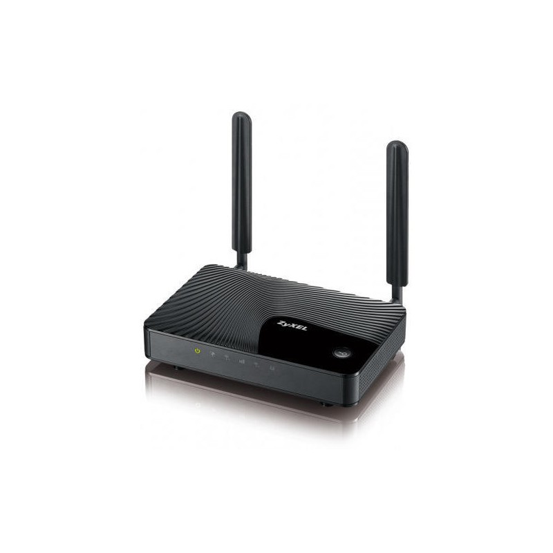 ROUTER ZYXEL , wireless, 300 Mbps, port LAN 10/100 x 4, port WAN 10/100 x 1, antena externa x 2, "LTE3301-M209-EU01V" (timbru ve