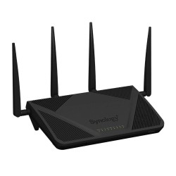 ROUTER SYNOLOGY , wireless, 2600 Mbps, port LAN 10/100/1000 x 4, port WAN 10/100/1000 x 3, antena interna x 4, "RT2600ac" (timbr