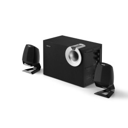 BOXE EDIFIER 2.1, RMS:   34W (2 x 8W, 1 x 18W), bluetooth, volum, bass; raport semnal-zgomot: #25dBA, frecventa raspuns - sateli